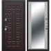 Дверь входная металлическая Сенатор 12 см, 960 мм, правая, цвет зеркало дуб сонома, SM-82114230