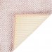 Коврик для ванной комнаты Lolly 50х80 см цвет белый/розовый, SM-82117714