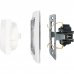 Рамка для розеток и выключателей Werkel Snabb 2 поста, цвет белый/хром, SM-82125363