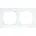 Рамка для розеток и выключателей Werkel Stark 2 поста, цвет белый, SM-82125376