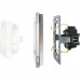 Рамка для розеток и выключателей Werkel Favorit 3 поста, стекло, цвет серый, SM-82125393