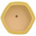 Горшок цветочный Goncar Меркурий 14x18x14 см v1.7 л керамика жёлтый, SM-82126336
