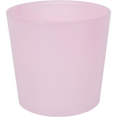 Кашпо Nina Glass ø17 h17 см v2 л стекло розовый, SM-82128230