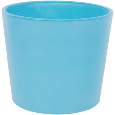 Кашпо Nina Glass ø14.5 h14.5 см v1.1 л стекло голубой