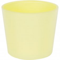 Кашпо Nina Glass ø14.5 h14.5 см v1.1 л стекло жёлтый