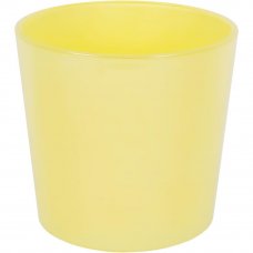 Кашпо Nina Glass ø17 h17 см v2 л стекло жёлтый