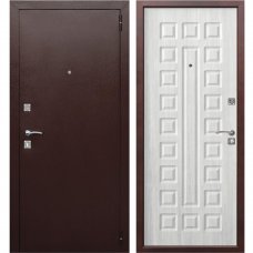 Дверь входная металлическая Йошкар, 860 мм, правая, цвет белый ясень