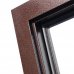 Дверь входная металлическая Йошкар РФ, 860 мм, левая, цвет венге, SM-82133061
