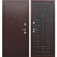 Дверь входная металлическая Йошкар, 960 мм, левая, цвет венге
