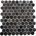 Мозаика стеклянная Hex Antislip 31.7х30.7 см цвет черный, SM-82134636
