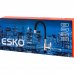 Смеситель для кухни Esko Coralli с гибким изливом 40 см, цвет хром/чёрный, SM-82137125