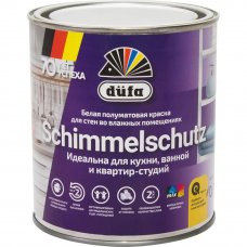Краска для стен и потолков Dufa Schimmelchutz база 1 0.9 л