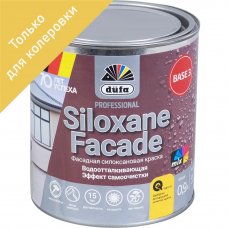 Краска для колеровки фасадная Siloxane Facade прозрачная база 3 0.9 л