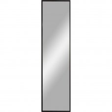 Зеркало декоративное Milo, прямоугольник, 30x120 см, цвет чёрный