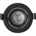 Светильник встраиваемый светодиодный круглый, 5 Вт, 4000 К, цвет черный, SM-82151929