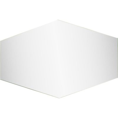 Плитка зеркальная Mirox 3G шестигранная 30x20 см цвет серебро, 6 шт., SM-82155744
