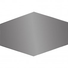 Плитка зеркальная Mirox 3G шестигранная 30x20 см цвет графит, 6 шт.