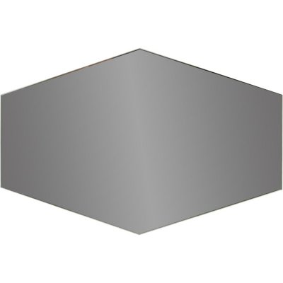 Плитка зеркальная Mirox 3G шестигранная 30x20 см цвет графит, SM-82155749
