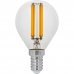 Лампа светодиодная Gauss LED Filament E14 11 Вт шар прозрачный 720 лм, тёплый белый свет, SM-82158268