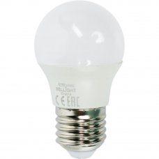 Лампа светодиодная Bellight E27 220-240 В 6 Вт шар 480 лм, тёплый белый свет
