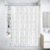 Штора для ванны Fan Art, 180х180 см, полиэстер, цвет белый/серый, SM-82168031