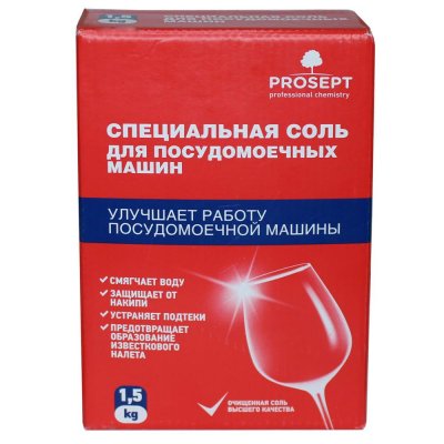 Соль для посудомоечной машины Prosept 1.5 кг, SM-82175575