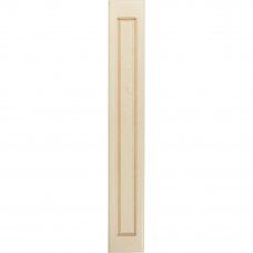 Дверь для шкафа Delinia ID «Невель» 15x103 см, массив ясеня, цвет кремовый