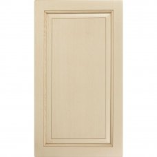 Дверь для шкафа Delinia ID «Невель» 60x103 см, массив ясеня, цвет кремовый
