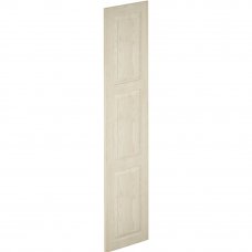 Дверь для шкафа Delinia ID «Невель» 45x214 см, массив ясеня, цвет кремовый