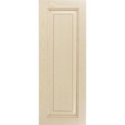 Дверь для шкафа Delinia ID «Невель» 40x103 см, массив ясеня, цвет кремовый, SM-82180027