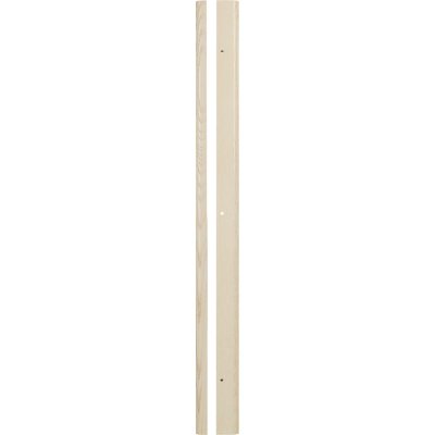 Угол для напольного шкафа Delinia ID «Невель» 4x77 см, массив ясеня, цвет кремовый, SM-82180029
