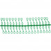Крючки декоративные, пластик, цвет зелёный, 33 шт., SM-82182978