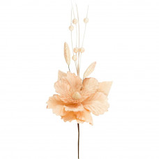 Украшение на спице «Цветок», 40 см, цвет бледно-розовый