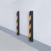 Демпфер для стен Standers мягкий, 50x7 см, цвет чёрный/жёлтый, 2 шт., SM-82190163