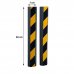 Демпфер для стен Standers мягкий, 50x7 см, цвет чёрный/жёлтый, 2 шт., SM-82190163