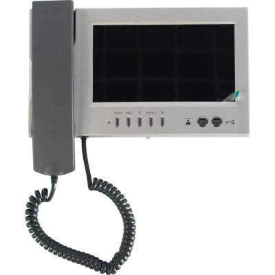 Комплект видеодомофона вызывная панель Vizit M468MS и экран 7" аналоговый с трубкой, SM-82199032
