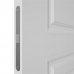 Дверь межкомнатная Стелла глухая эмаль цвет белый 80x200 см (с замком и петлями), SM-82212316