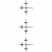 Крестики многоразовые с держателем, 1 мм, 100 шт., SM-82217232
