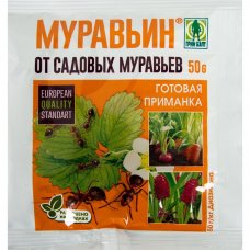 Средство для защиты садовых растений от вредителей «Муравьин» 50 г