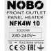 Конвектор электрический настенный Nobo Nordic NFK 4W  с электронным термостатом,  1000 Вт, SM-82242736