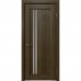 Дверь межкомнатная Дельта вертикальная остеклённая ПВХ цвет ольха коричневая 70x200 см (с замком и петлями), SM-82249885