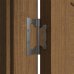 Дверь межкомнатная Дельта горизонтальная остеклённая ПВХ цвет ольха золотая 60x200 см (с замком и петлями), SM-82249899