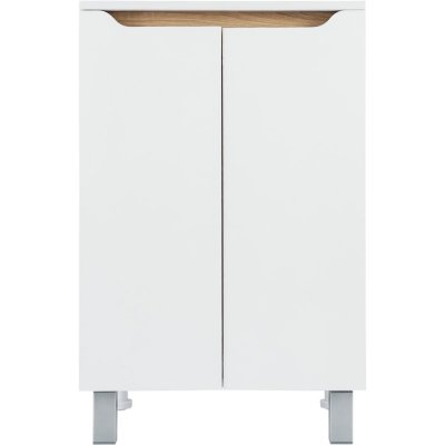 Шкаф напольный «Руан» 50 см цвет белый, SM-82251486