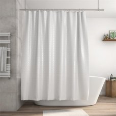 Штора для ванны Sensea Cube 180x200 см цвет прозрачный