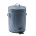 Контейнер для мусора Street 5 л цвет серый/синий, SM-82255856