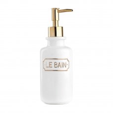 Дозатор для жидкого мыла Le Bain Blanc цвет золотой