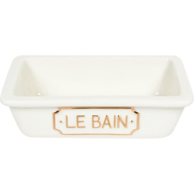 Мыльница Le Bain Blanc керамика цвет белый, SM-82260758