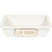 Мыльница Le Bain Blanc керамика цвет белый, SM-82260758