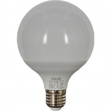 Лампа светодиодная Volpe Norma E27 220 В 16 Вт шар 1300 лм, тёплый белый свет