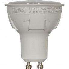 Лампа светодиодная Uniel GU10 220 В 6 Вт спот 500 лм, белый свет